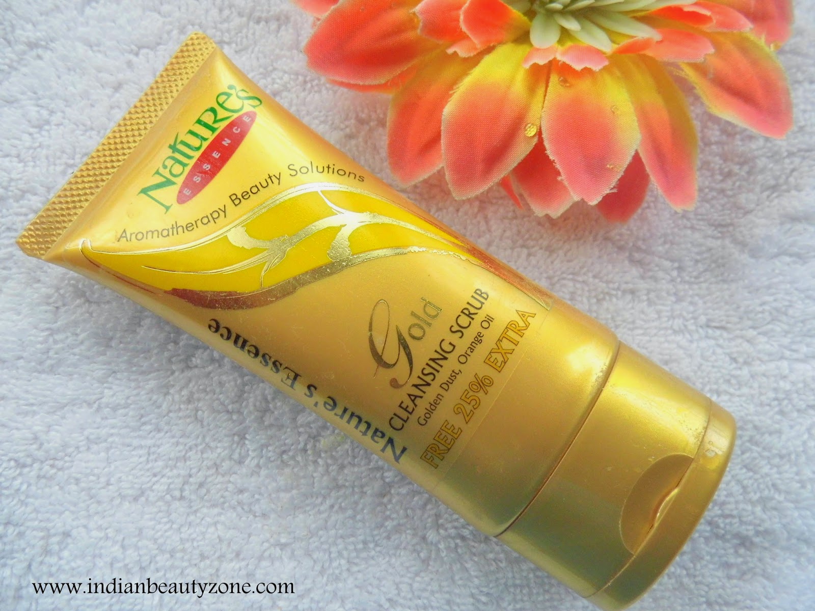 Indian Beauty Zone Nature's Essence Gold Cleansing Scrub Review