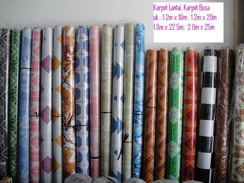 KARPET LANTAI BUSA 210 & KARPET IMPORT 2MX25M