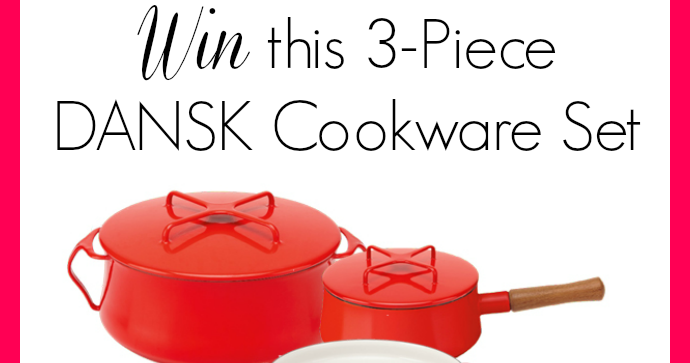Giveaway: Win a 3-Piece Dansk Enamel Cookware Set! - Always Order