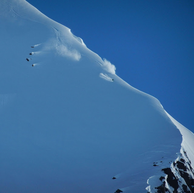 Bubbys in Alaska during my Warren Miller heli ski trip