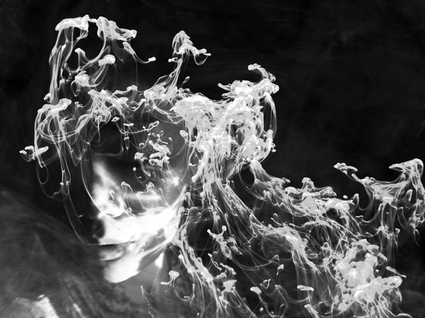 Smoke portrait