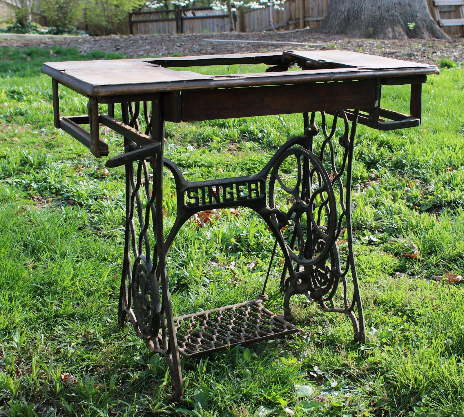 A Sewing Life: Treadle Turned Ironing Station