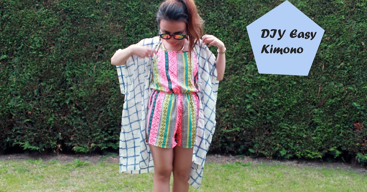 DIY// scarf to kimono versace my body