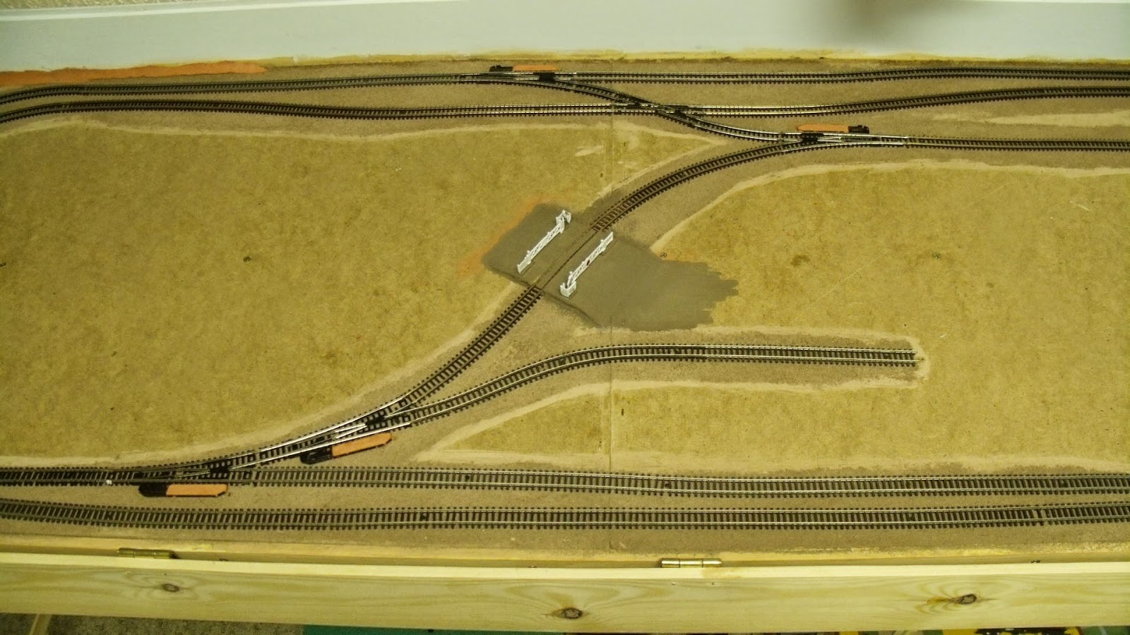 N Gauge Model Making Cheap N Gauge Baseboard