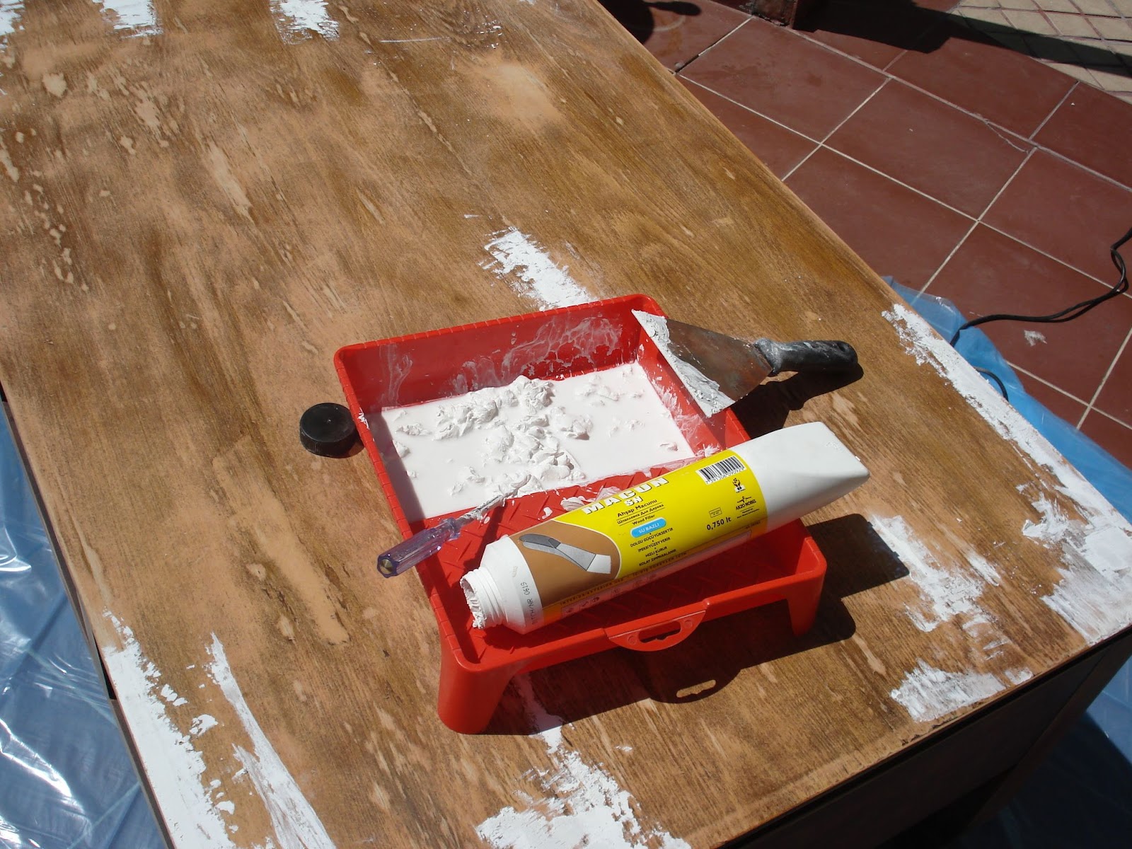 Kendime Saklamam Mobilya boyama Furniture staining