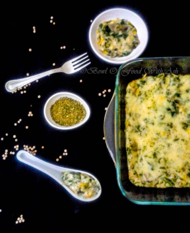 Cheesy Corn Spinach Cheesy Corn Spinach