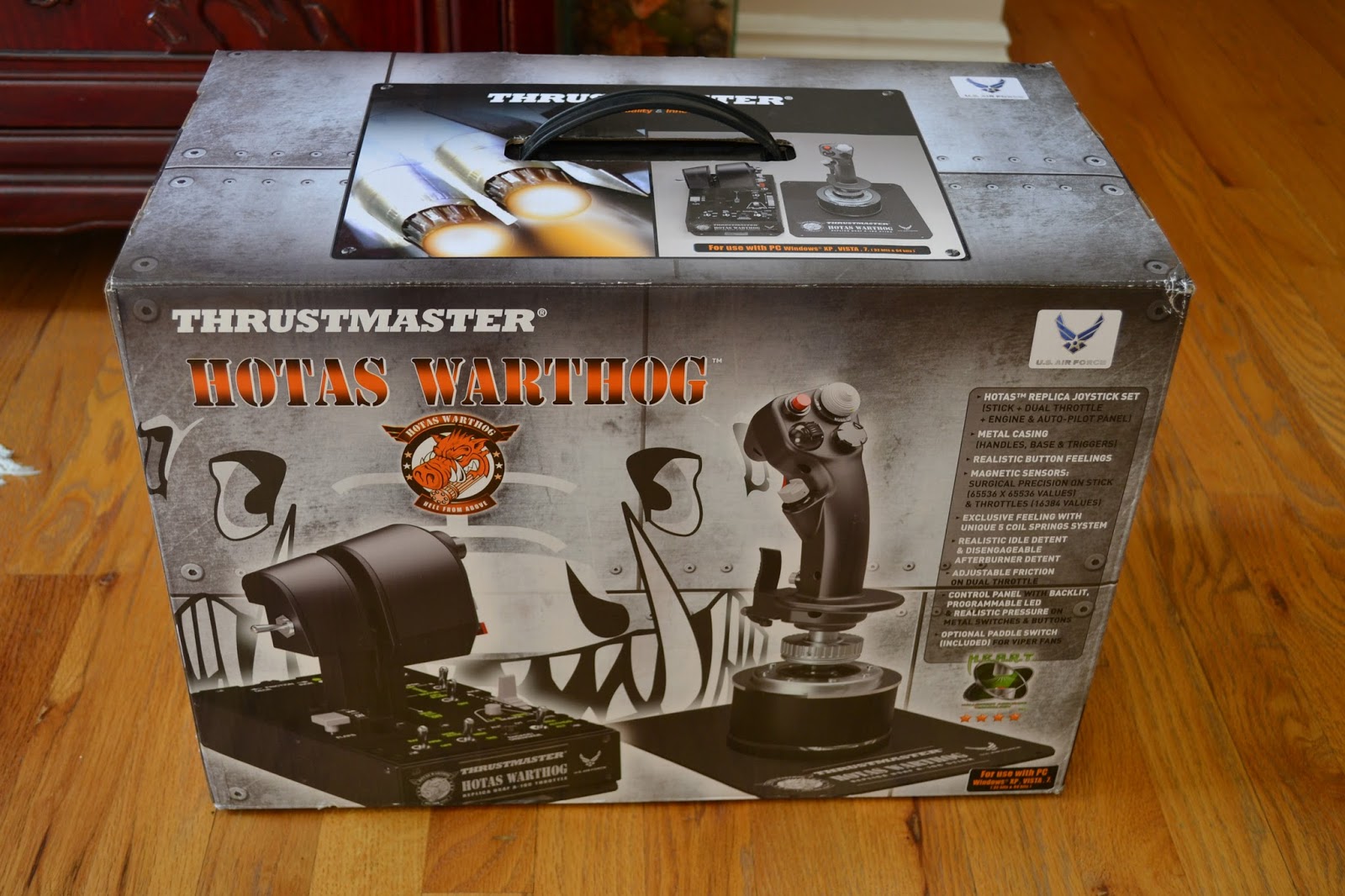 PerfektAdrenalin: Thrustmaster Warthog HOTAS - Installation Troubleshooting