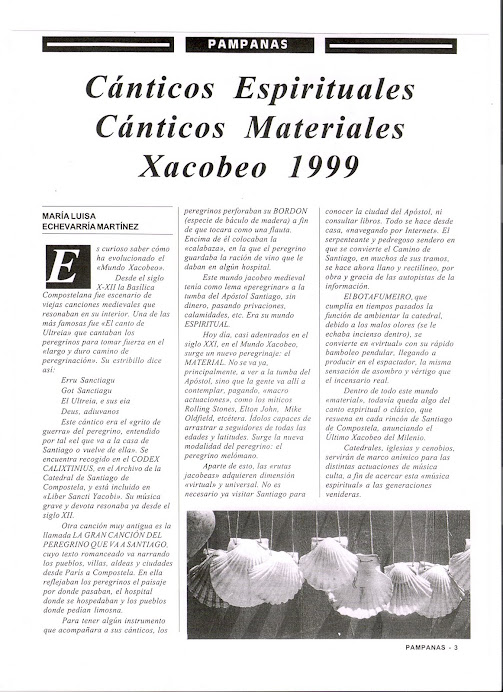 CÁNTICOS ESPIRITUALES Y CÁNTICOS MATERIALES