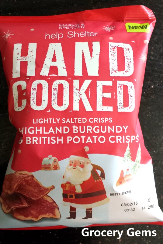 Grocery Gems M&S Highland Burgundy Red British Potato Crisps