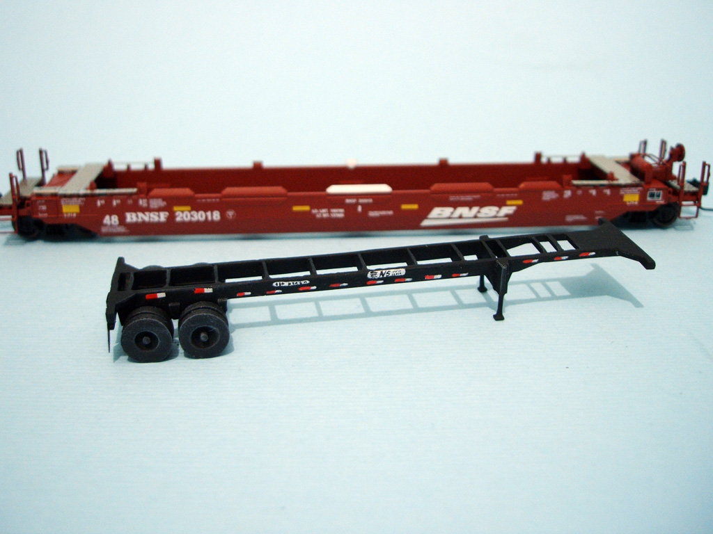 Land Sea Air & Space Container chassis