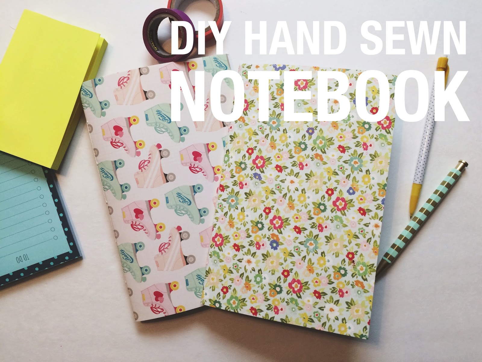 five sixteenths blog Make it Monday // Sew a Small Notebook