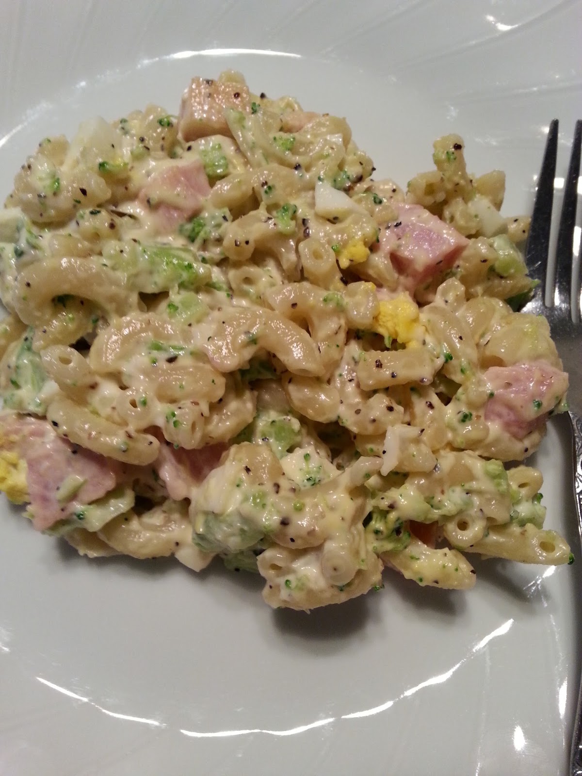 Christine's Pantry Ham and Broccoli Pasta Salad