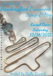 Handcrafted Ornament  Swap and Hop