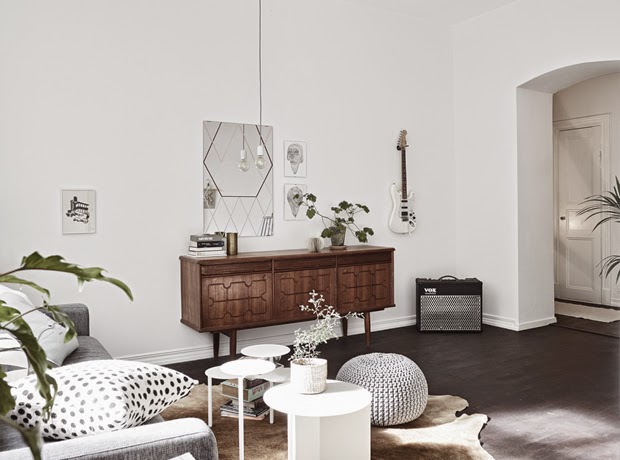 white and gray apartment