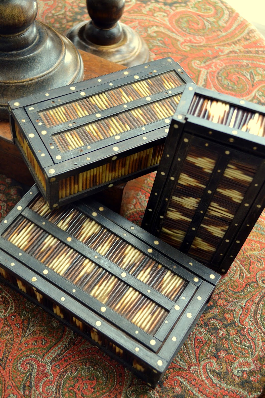 The Polohouse Collections Porcupine Quill Boxes