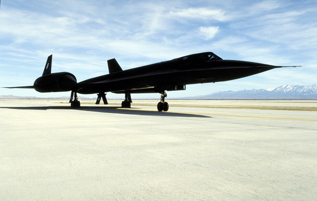 World Fastest Plane Lockheed SR71 Blackbird