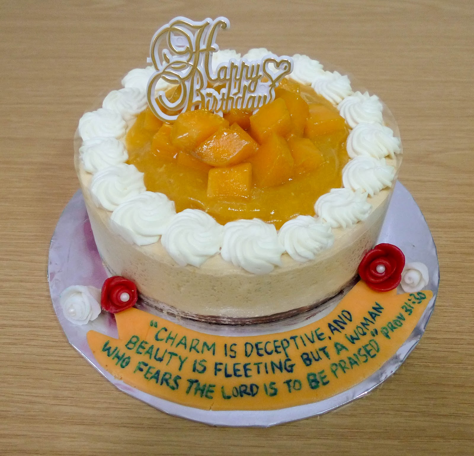 mango cheesecake