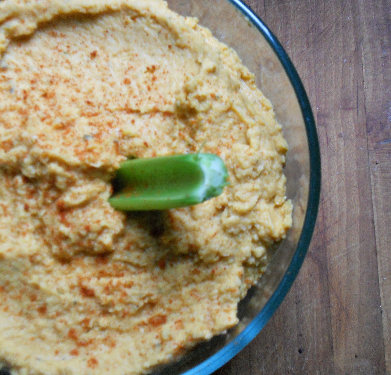 Buffalo Wing Hummus SundaySupper HezziD's Books and Cooks