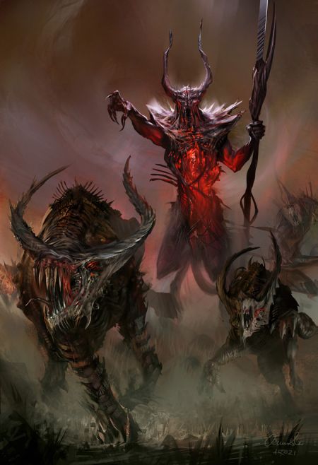 Mateusz Ozminski artozi-deviantart ilustrações fantasia