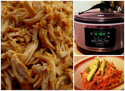 slow cooker cafe rio chicken