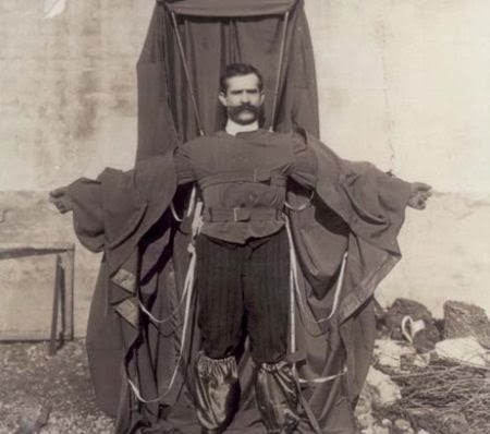Franz Reichelt inventor of the parachute Invention which killed their inventors