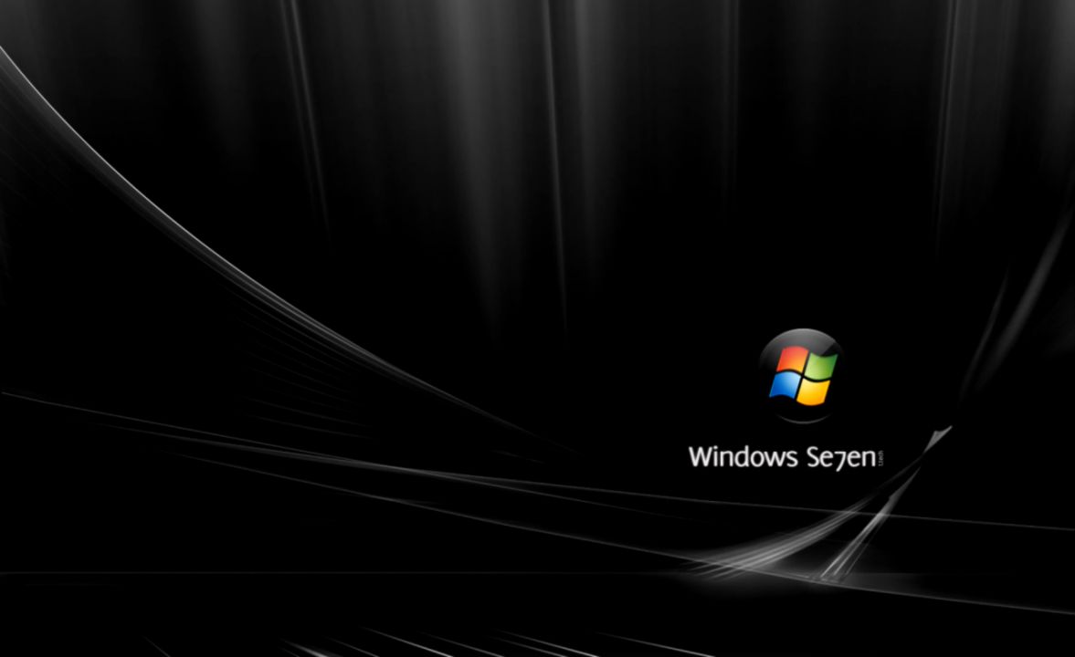 Windows 7 Black wallpapers Windows 7 Black wallpapers