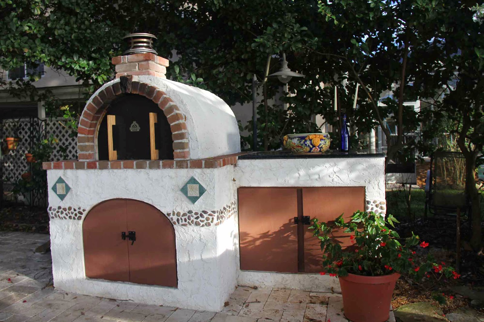 The Brickwood Ovens Blog The Peterson Family Wood Fired Brick Pizza Oven In Florida