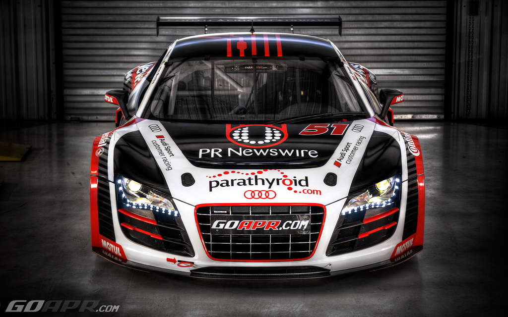 APR Motorsport reveals Audi R8 GRANDAM in full race livery; Emanuele