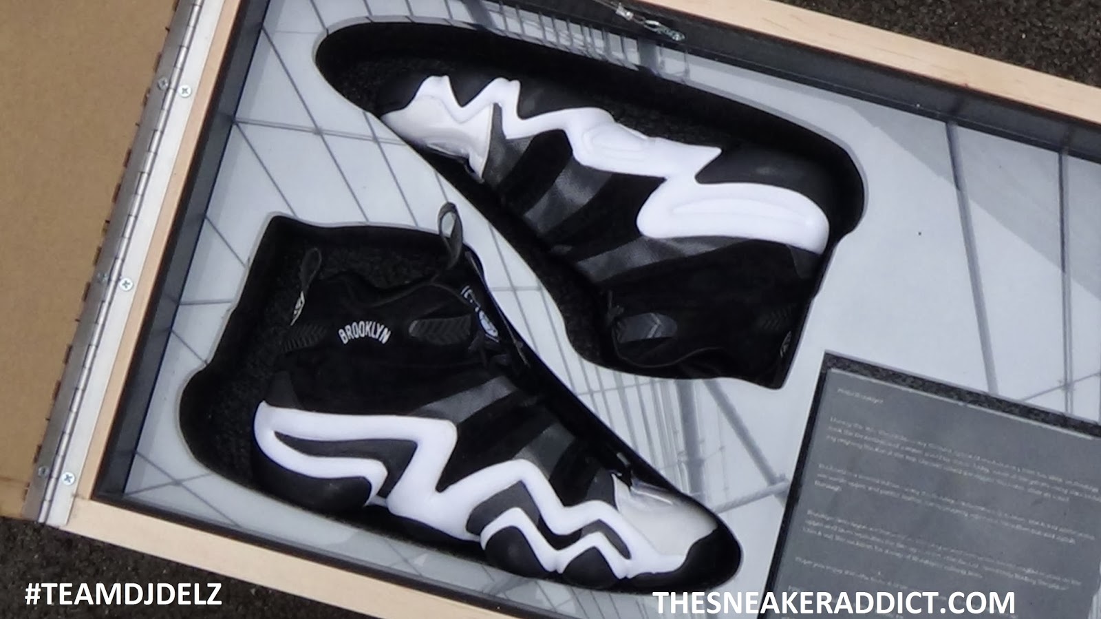 THE SNEAKER ADDICT Limited Brooklyn Nets x adidas Basketball Sneaker