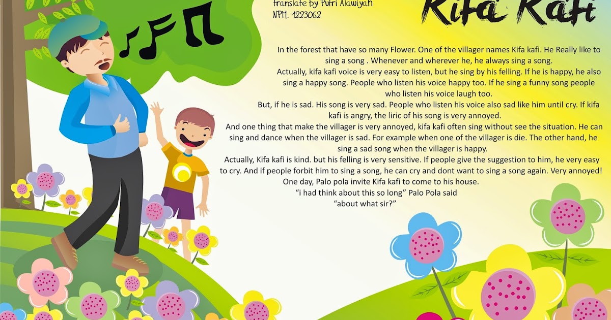 Extensive Reading for English Education Study Program SHORT STORY FOR