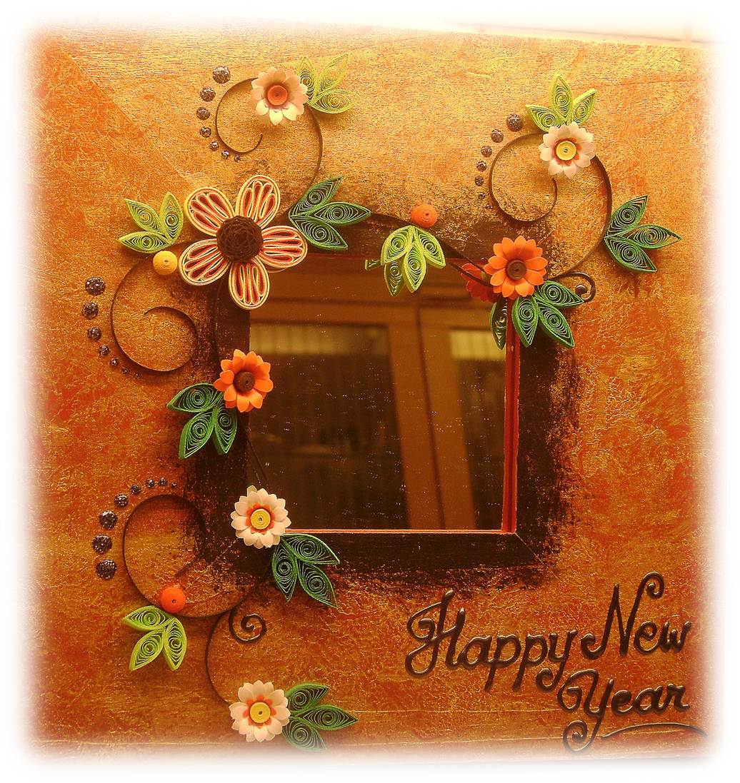 Quilling Me Softly Mirror Mirror on the Wall