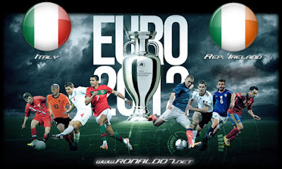 Italia vs Irlandia Euro 2012