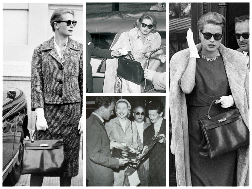 grace kelly hermes bag pregnant