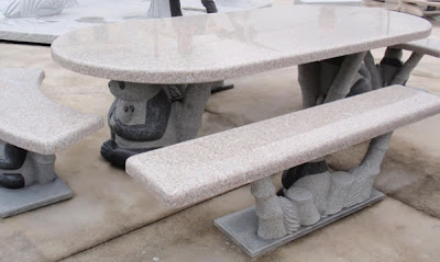 Decoracion Actual de moda: Muebles de Piedra para el Jardín