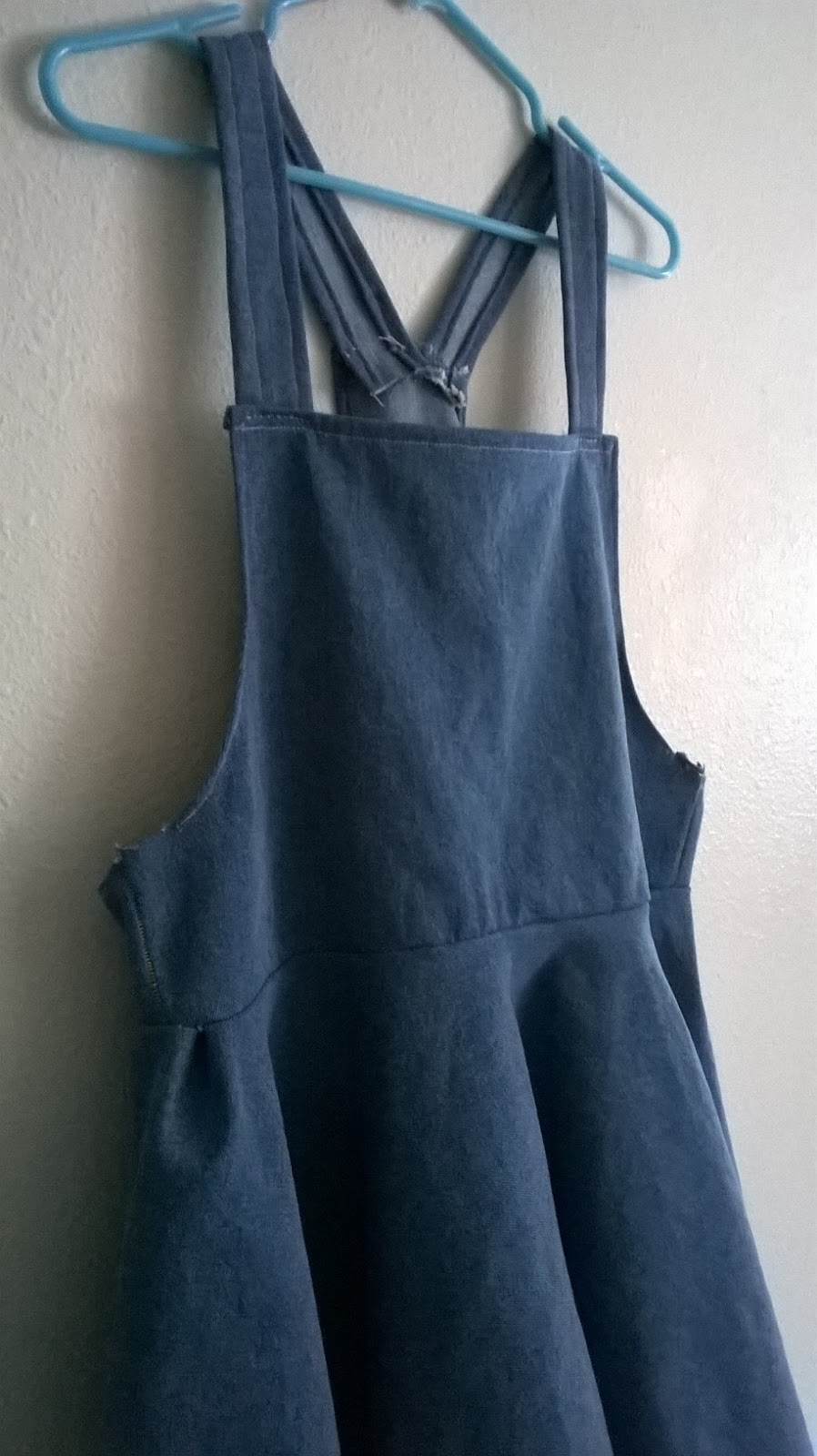 Eggs And Daisies DIY Denim Overall Dress (Long post)