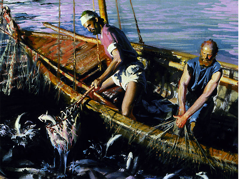 Through My "I"s Reflections Throw your nets to the other side....