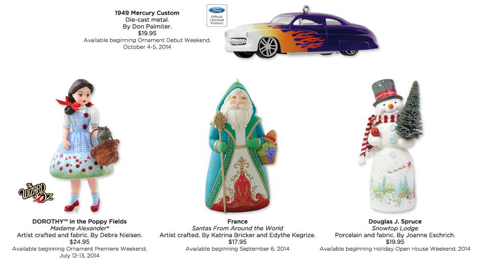 Hallmark Ornaments