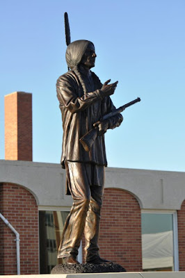 buford fort sitting trip bull statue bronze essay part july
