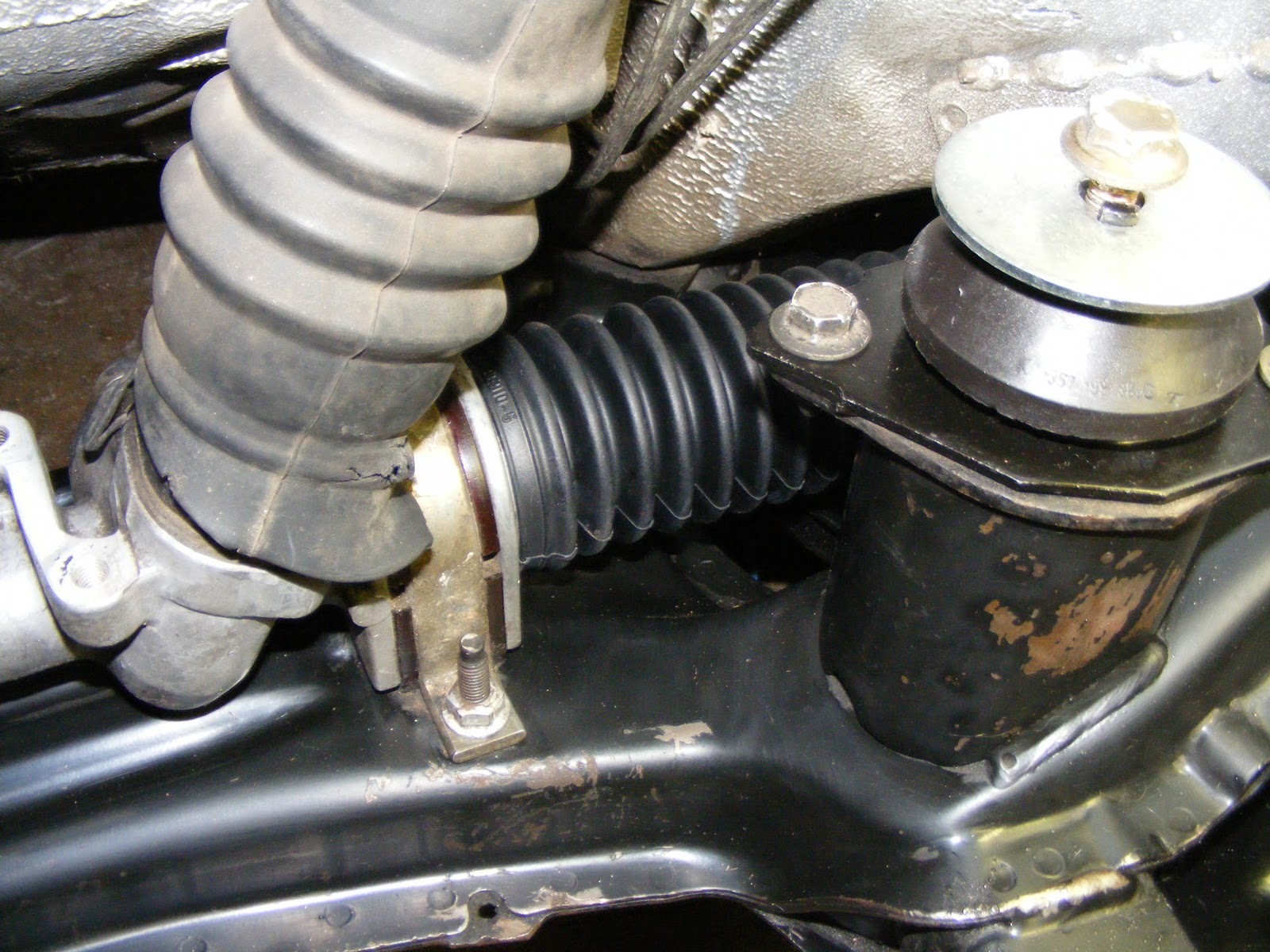 VW MKII Golf GL project Steering Rack Power Assisted vs Manual