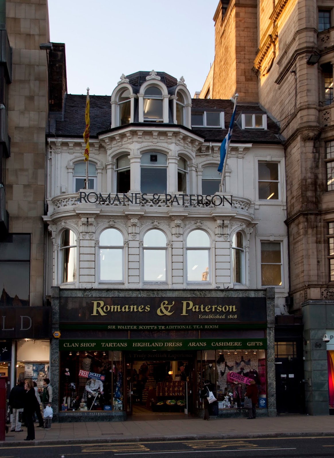 ABT UNK Matrilineal Monday Mom's 1953 Europe Road Trip Edinburgh