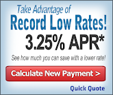 Calculate Your New Payment With 3.25% APR