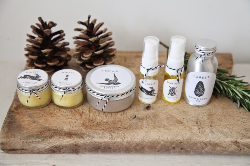 homemade skincare xmas pressies Journal