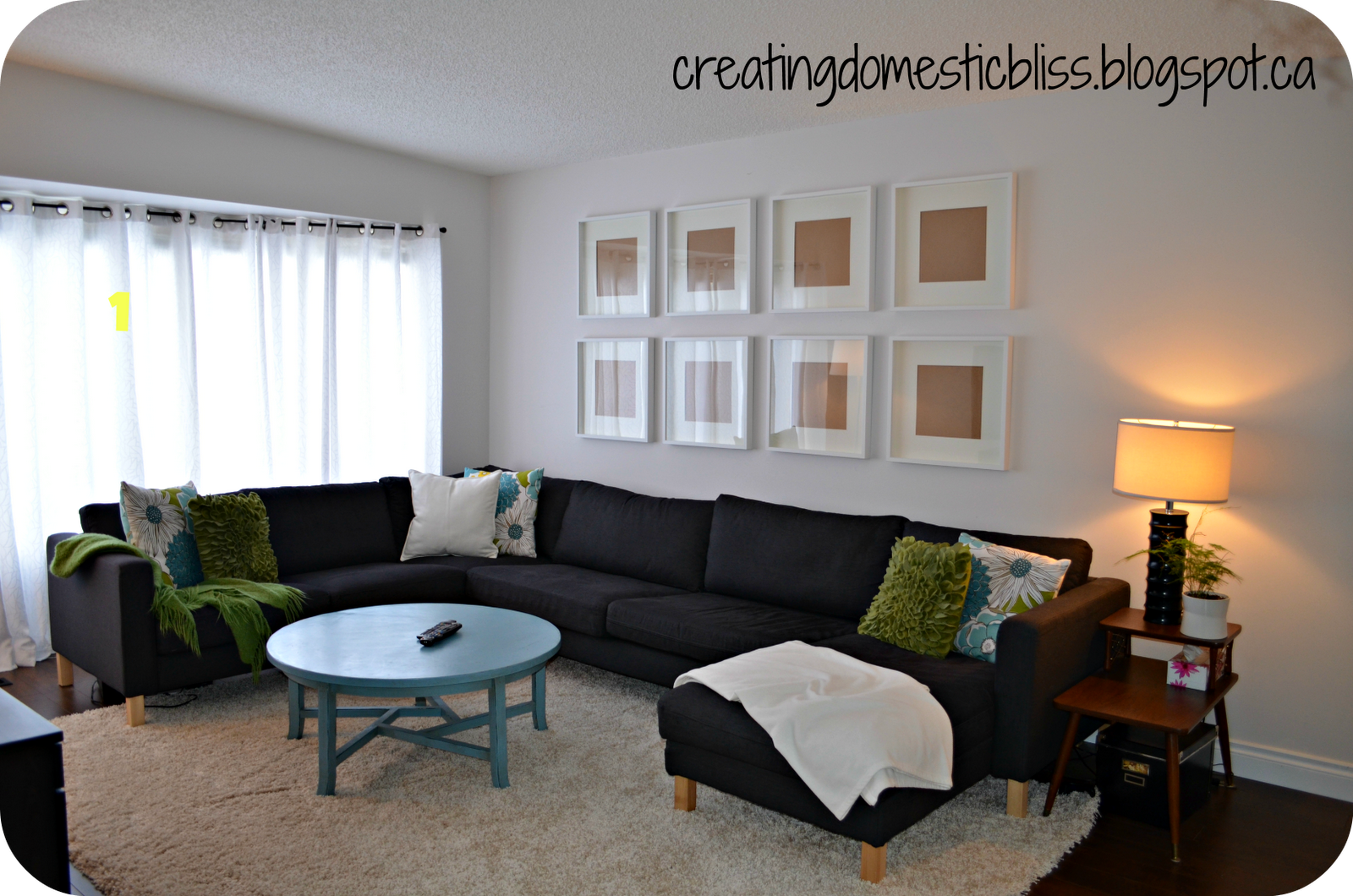 creating domestic bliss Warming up the living room