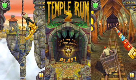 Temple Run 2 now available in the App Store