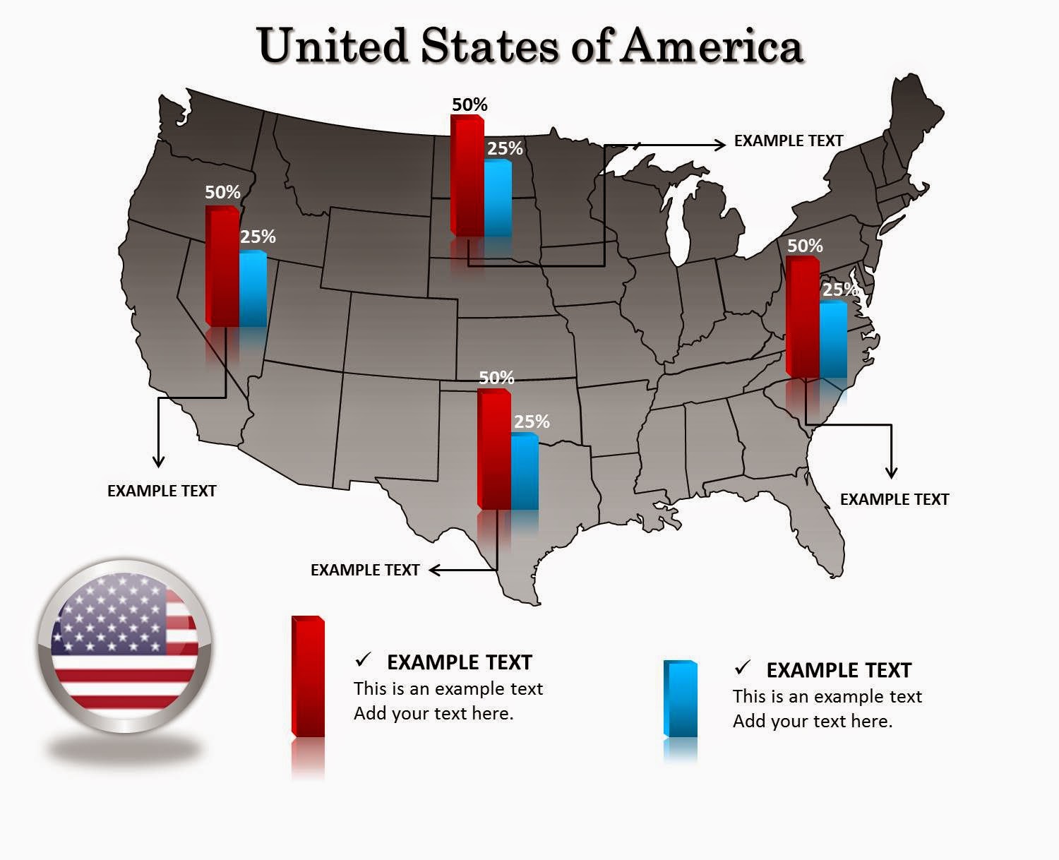 powerpoint us maps