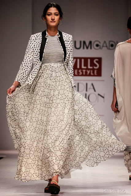 Jenjum Gadi Spring Summer 2013 WIFW FDCI Insect print fashion