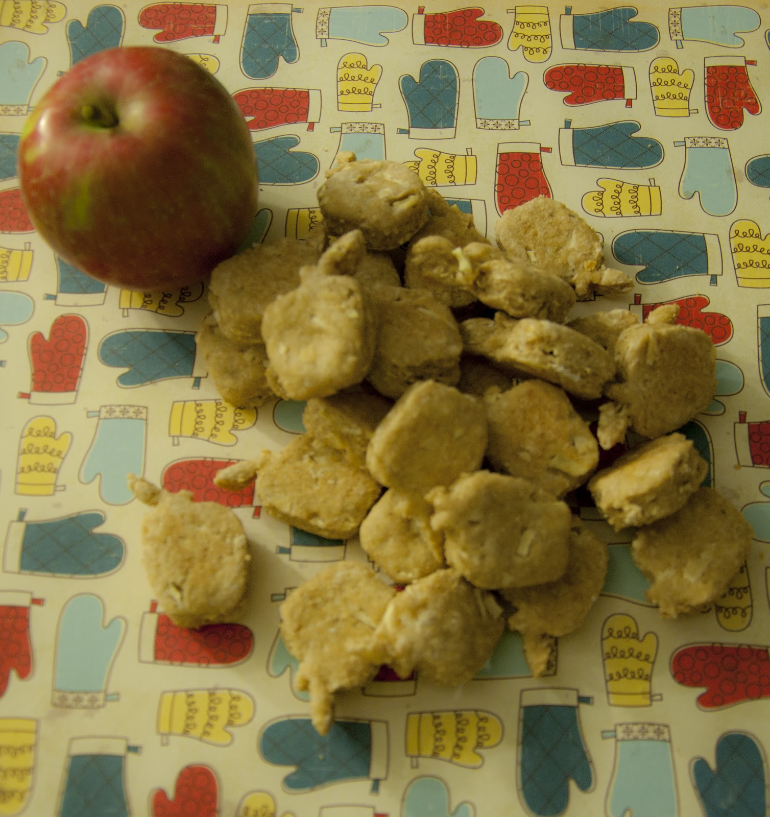 For the Love of Pooch Apple Oatmeal Dog Cookies