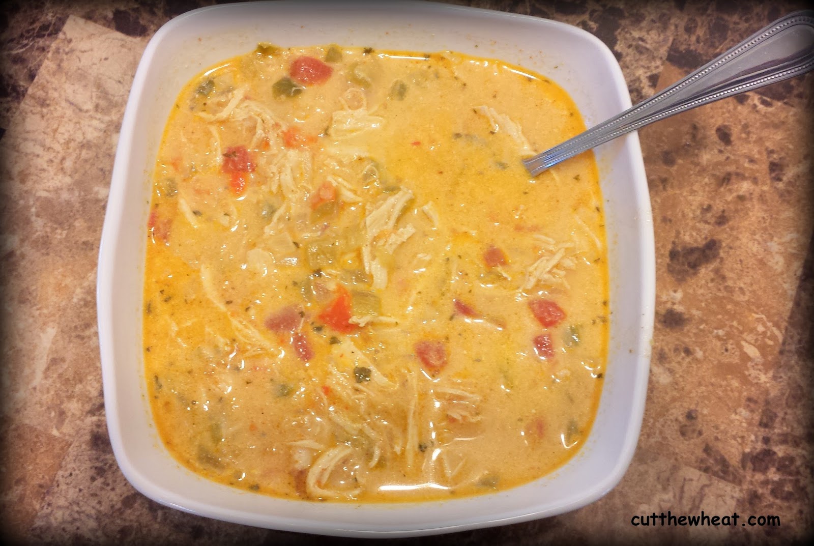 Creamy, Spicy, Four Pepper Mexican Chicken Soup Cut The Wheat