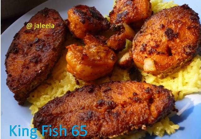Cook Book Jaleela: King Fish 65