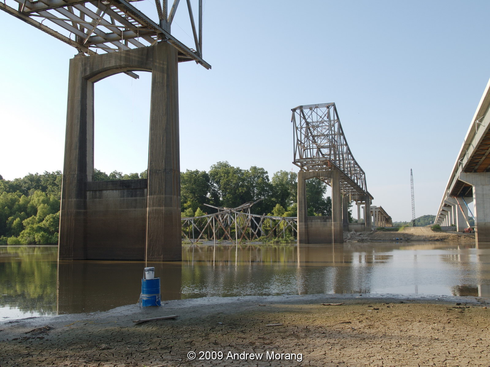 Urban Decay Bridges of Redwood, Yazoo River, Mississippi